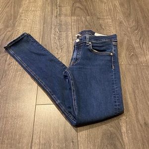 Rag and bone low rise skinny jeans